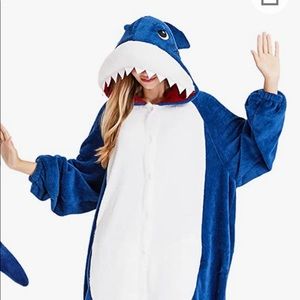 ADULT SHARK ONESIE!!!